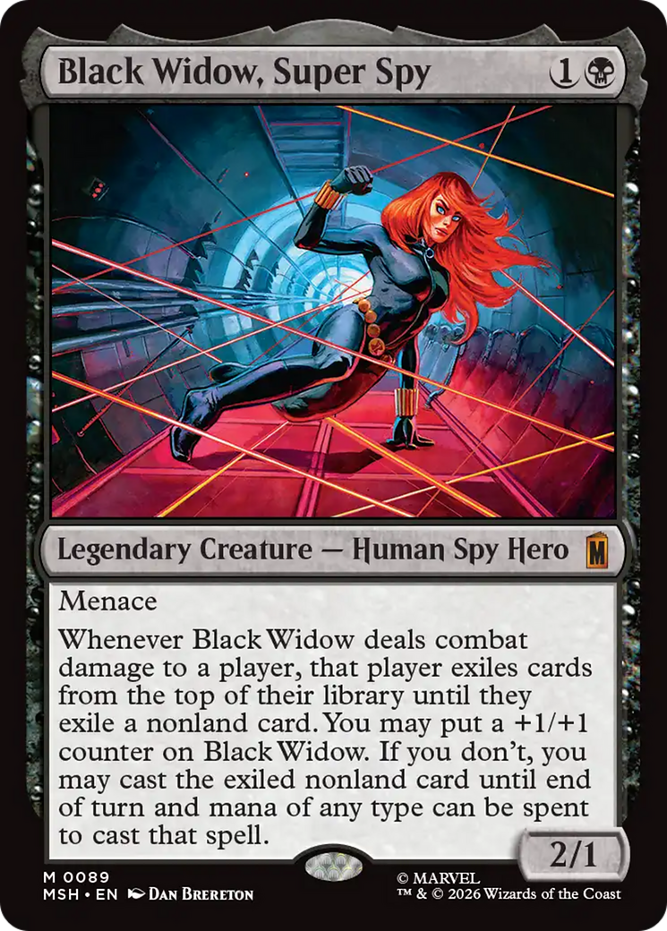 Black Widow, Super Spy [Marvel Super Heroes] | Jack's On Queen