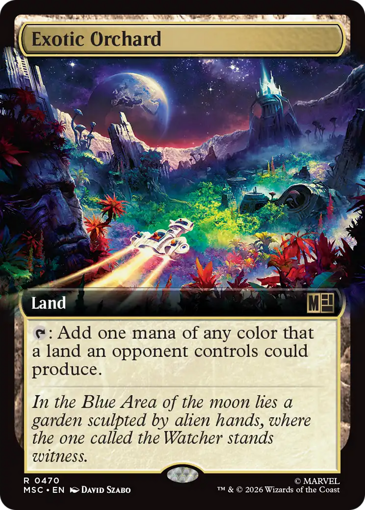 Exotic Orchard (Extended Art) [Marvel Super Heroes Commander] | Jack's On Queen