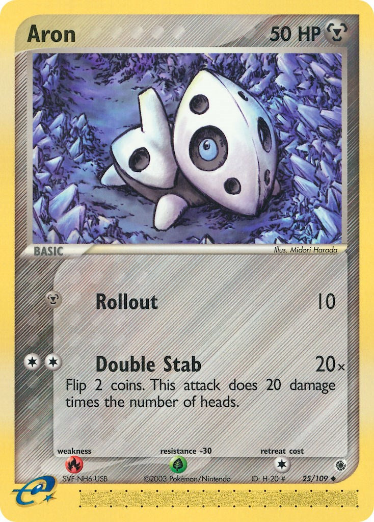 Aron (25/109) [EX: Ruby & Sapphire] | Jack's On Queen