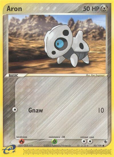 Aron (50/109) [EX: Ruby & Sapphire] | Jack's On Queen