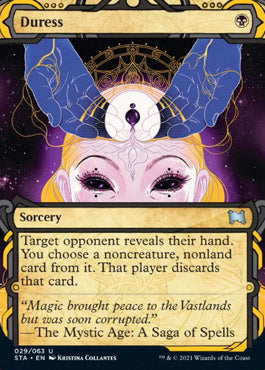 Duress (Foil Etched) [Strixhaven: Mystical Archive] | Jack's On Queen