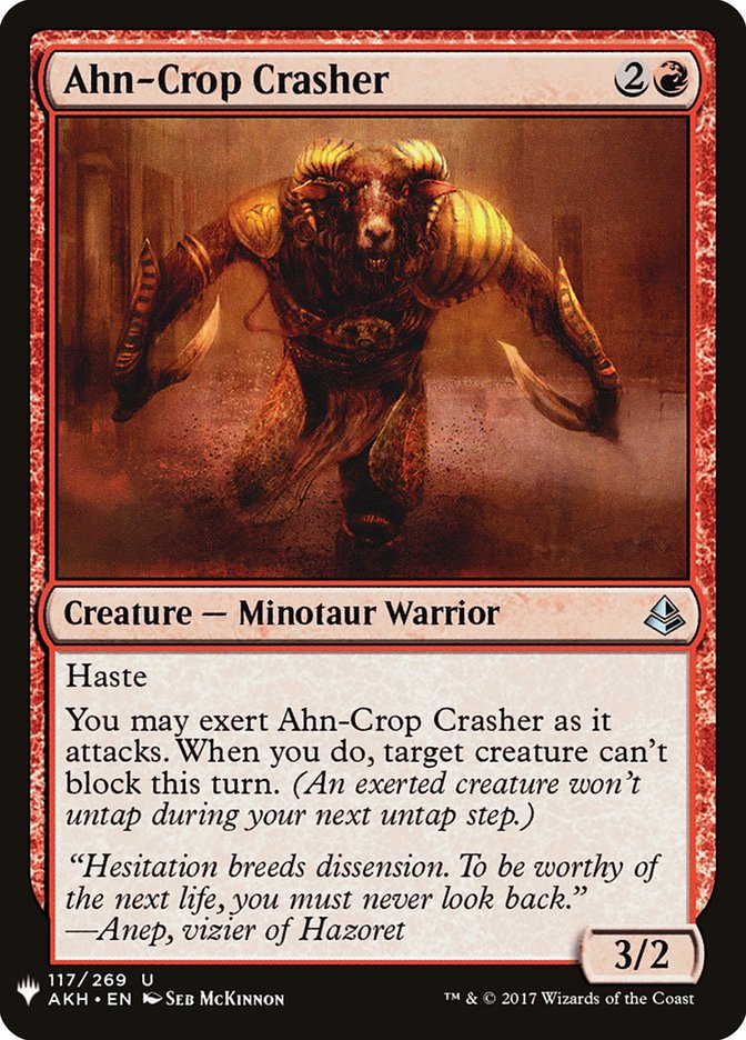 Ahn-Crop Crasher [Mystery Booster] | Jack's On Queen