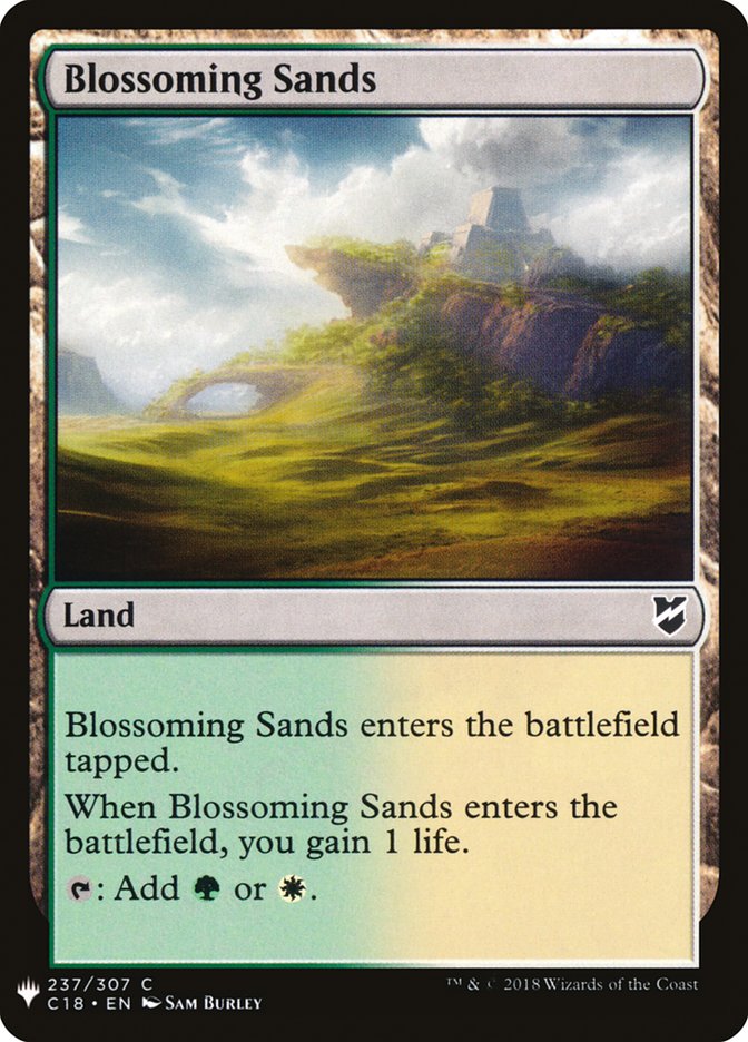 Blossoming Sands [Mystery Booster] | Jack's On Queen