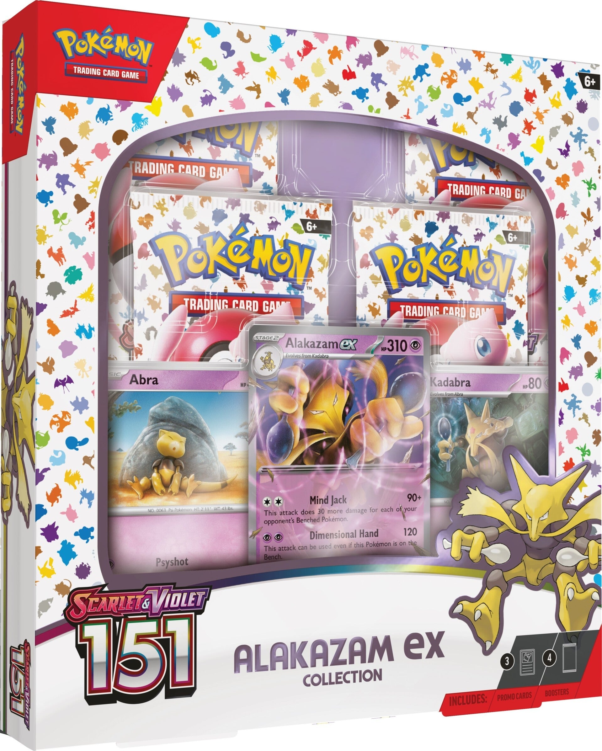Scarlet & Violet: 151 - Alakazam ex Box | Jack's On Queen