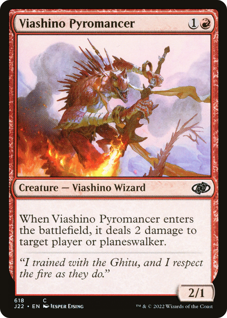 Viashino Pyromancer [Jumpstart 2022] | Jack's On Queen