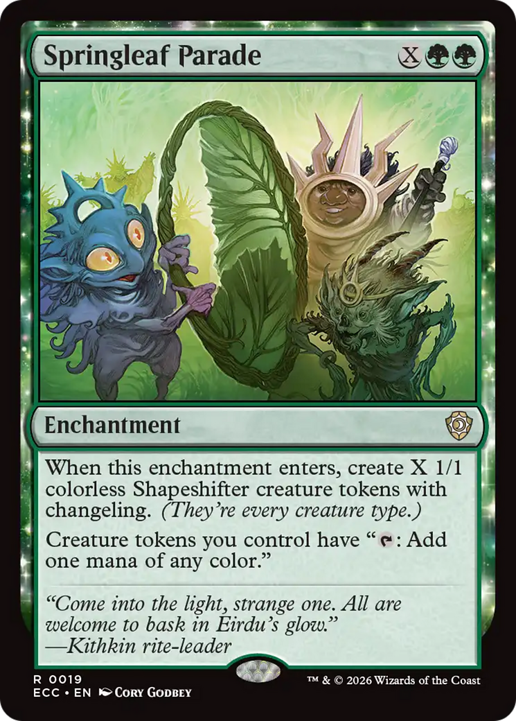 Springleaf Parade [Lorwyn Eclipsed Commander] | Jack's On Queen