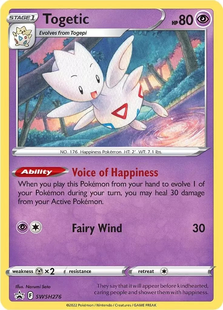 Togetic (SWSH276) [Sword & Shield: Black Star Promos] | Jack's On Queen