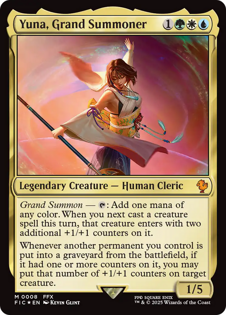 Yuna, Grand Summoner [FINAL FANTASY Commander] | Jack's On Queen