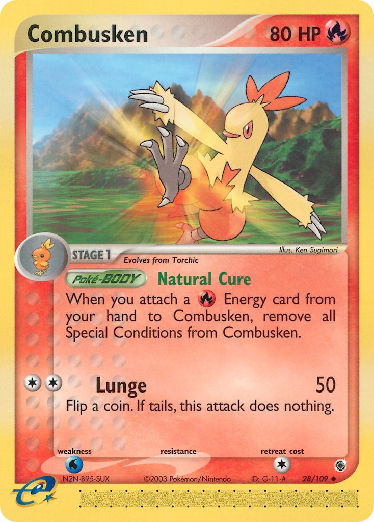 Combusken (28/109) [EX: Ruby & Sapphire] | Jack's On Queen