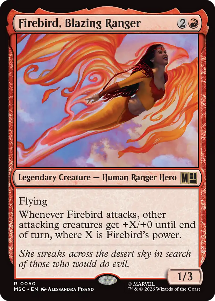 Firebird, Blazing Ranger [Marvel Super Heroes Commander] | Jack's On Queen