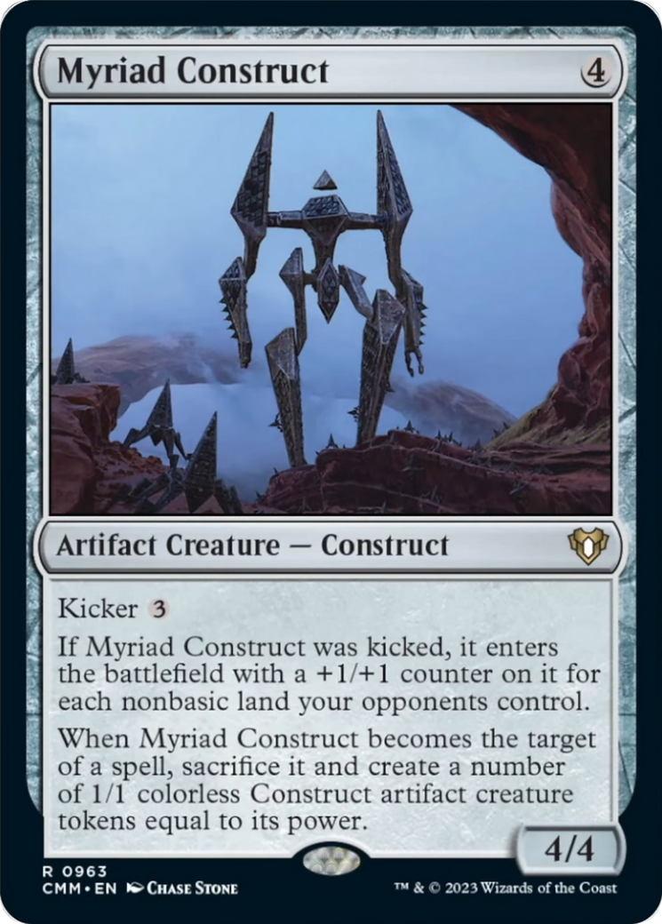 Myriad Construct [Commander Masters] | Jack's On Queen