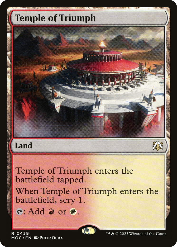 Temple of Triumph [March of the Machine Commander] | Jack's On Queen