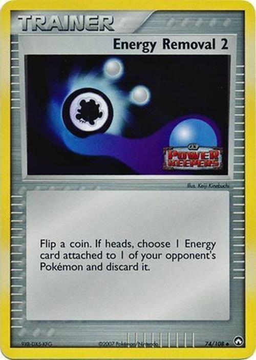Energy Removal 2 (74/108) (Stamped) [EX: Power Keepers] | Jack's On Queen