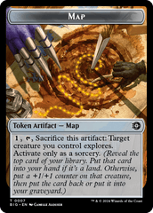 Map // Plot Double-Sided Token [Outlaws of Thunder Junction Tokens] | Jack's On Queen