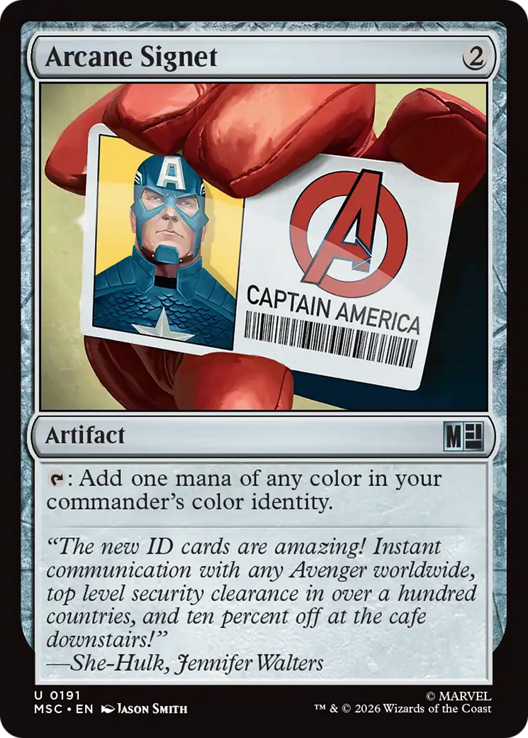 Arcane Signet [Marvel Super Heroes Commander] | Jack's On Queen