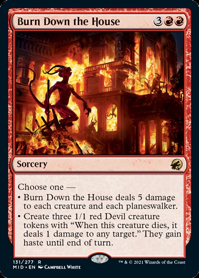 Burn Down the House [Innistrad: Midnight Hunt] | Jack's On Queen