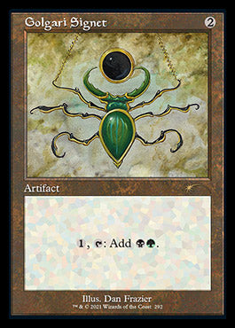 Golgari Signet (Retro) [Secret Lair Drop Series] | Jack's On Queen