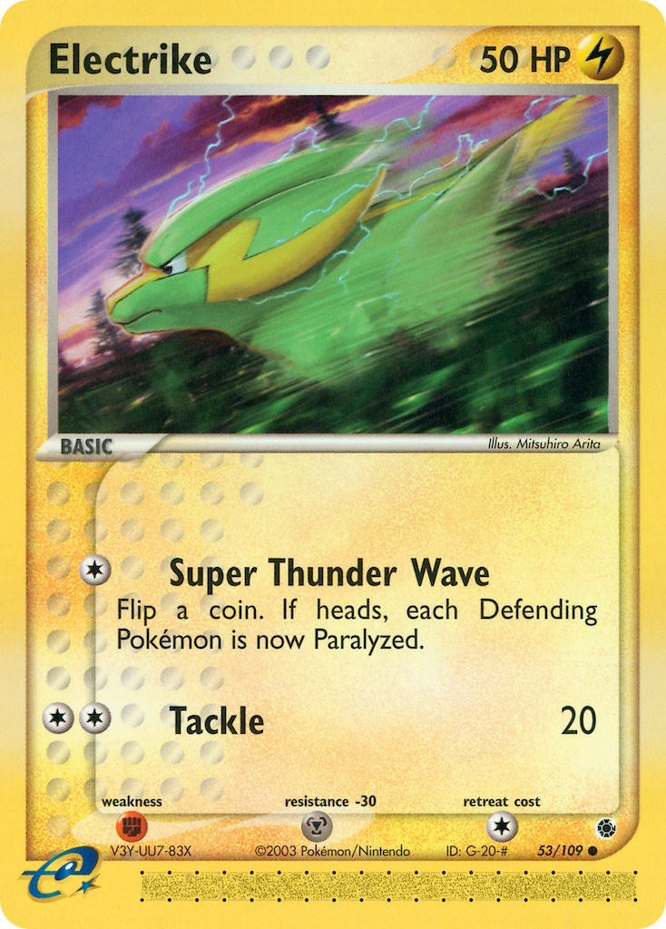 Electrike (53/109) [EX: Ruby & Sapphire] | Jack's On Queen