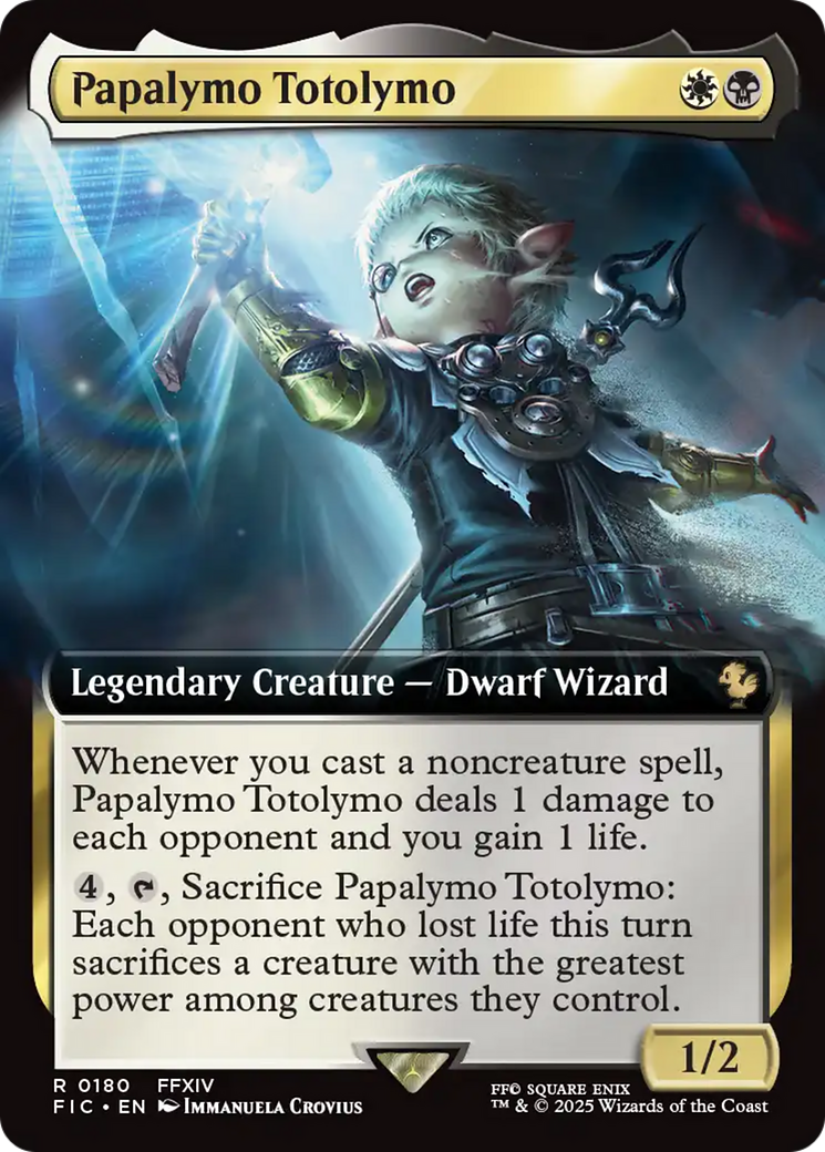 Papalymo Totolymo (Extended Art) [FINAL FANTASY Commander] | Jack's On Queen