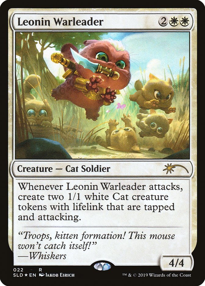 Leonin Warleader [Secret Lair Drop Series] | Jack's On Queen