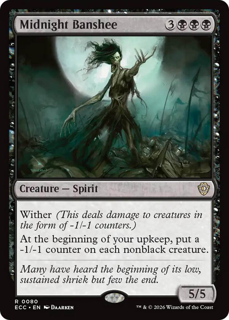 Midnight Banshee [Lorwyn Eclipsed Commander] | Jack's On Queen