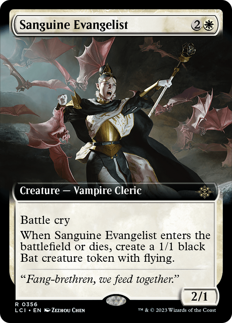 Sanguine Evangelist (Extended Art) [The Lost Caverns of Ixalan] | Jack's On Queen