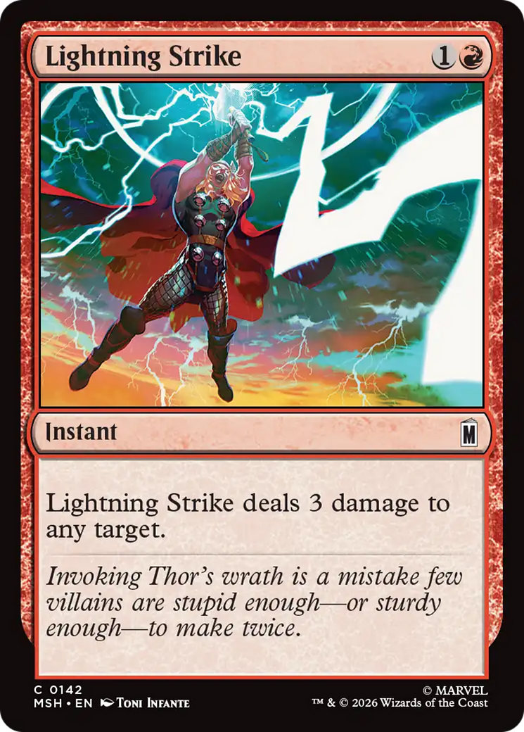Lightning Strike [Marvel Super Heroes] | Jack's On Queen