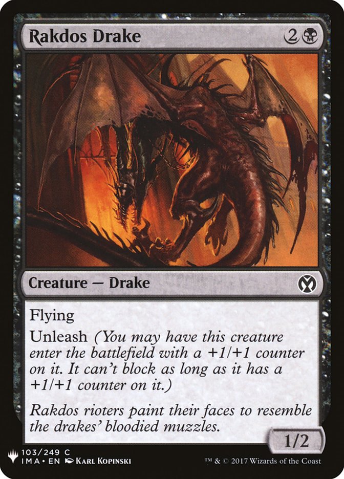 Rakdos Drake [Mystery Booster] | Jack's On Queen