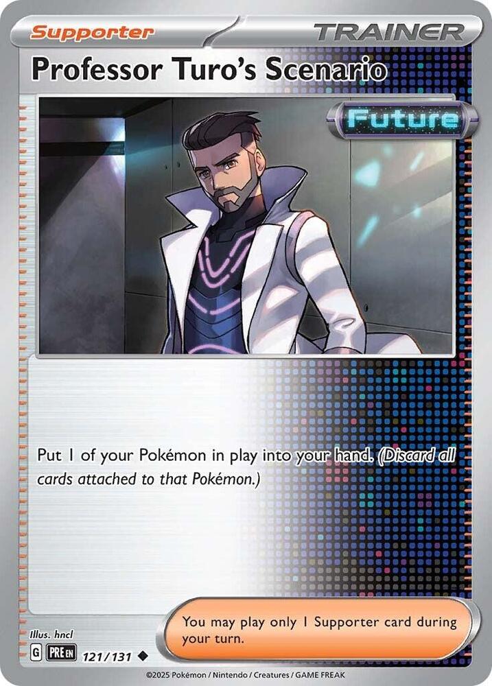 Professor Turo's Scenario (121/131) [Scarlet & Violet: Prismatic Evolutions] | Jack's On Queen