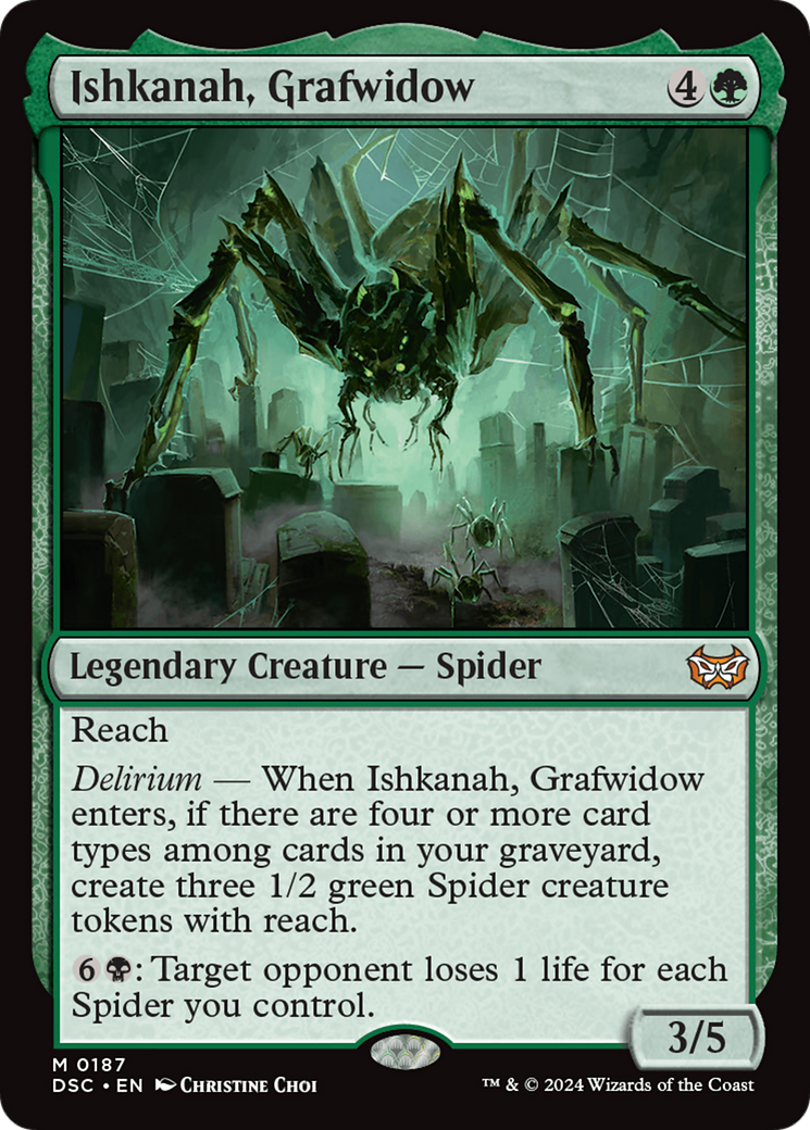 Ishkanah, Grafwidow [Duskmourn: House of Horror Commander] | Jack's On Queen