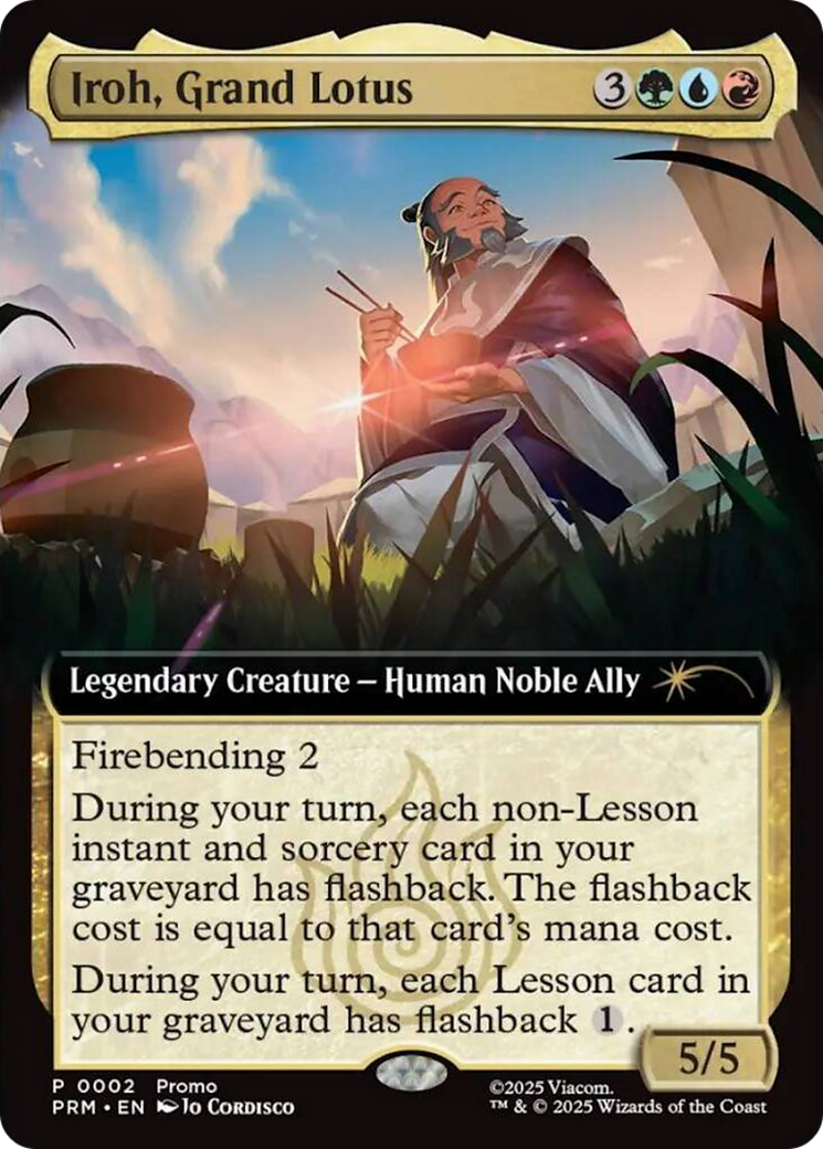 Iroh, Grand Lotus (Extended Art) [Avatar: The Last Airbender Promos] | Jack's On Queen