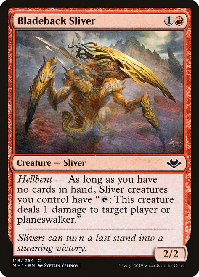 Bladeback Sliver [Modern Horizons] | Jack's On Queen