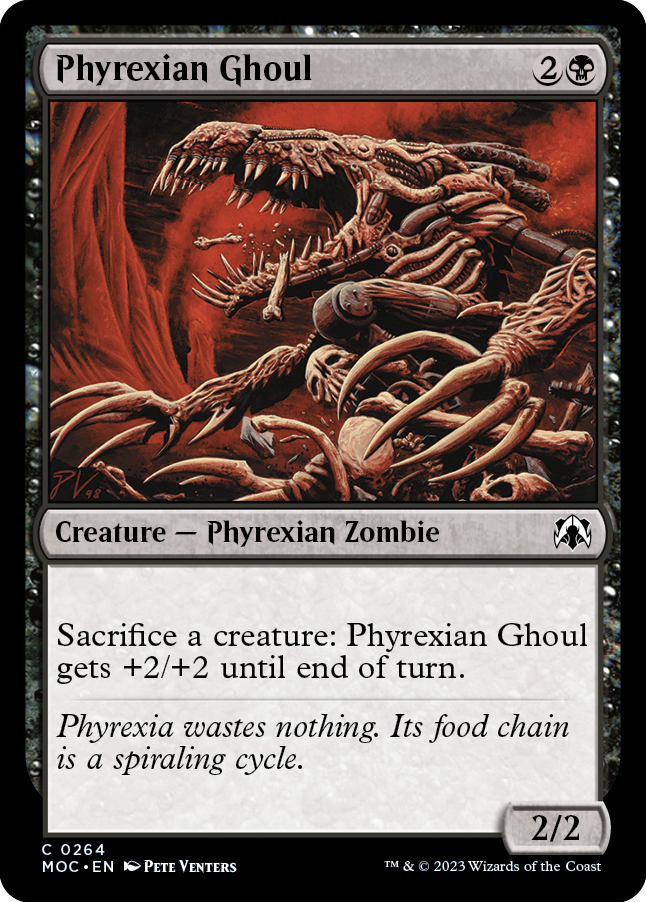 Phyrexian Ghoul [March of the Machine Commander] | Jack's On Queen