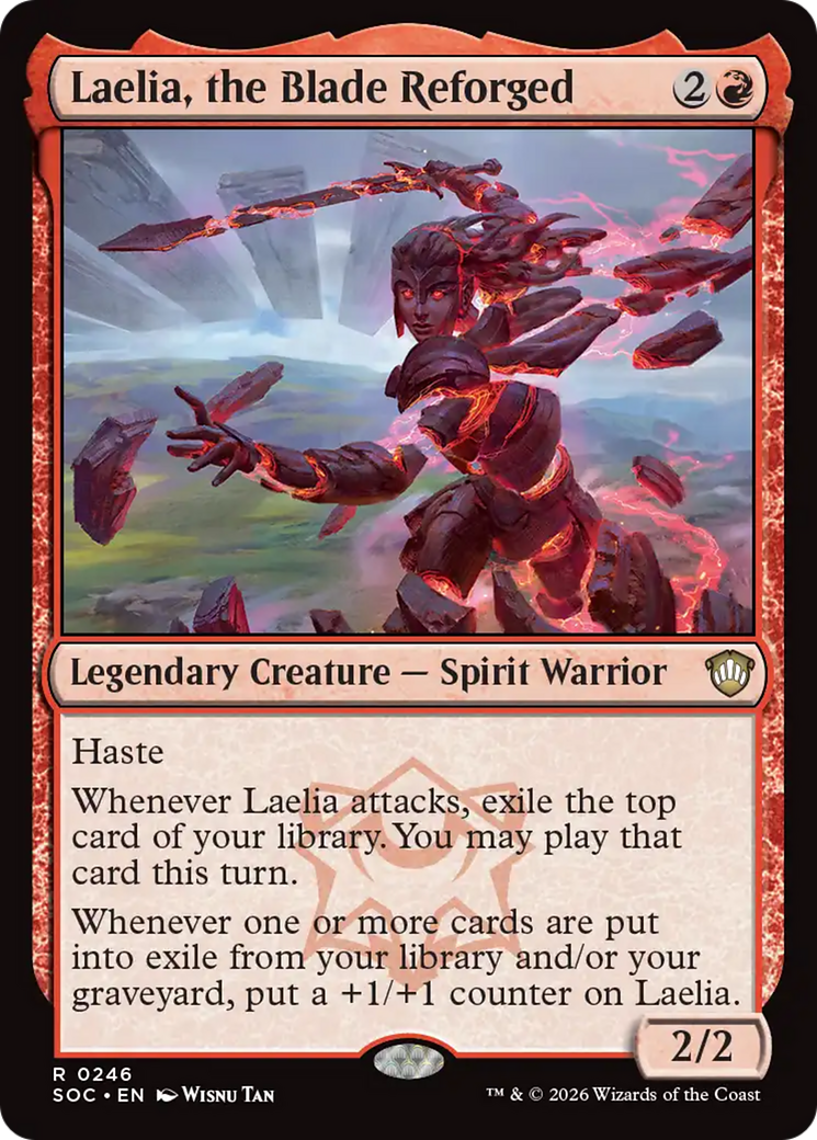Laelia, the Blade Reforged [Secrets of Strixhaven Commander] | Jack's On Queen