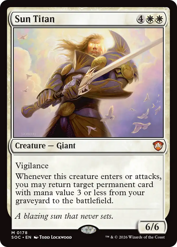 Sun Titan [Secrets of Strixhaven Commander] | Jack's On Queen