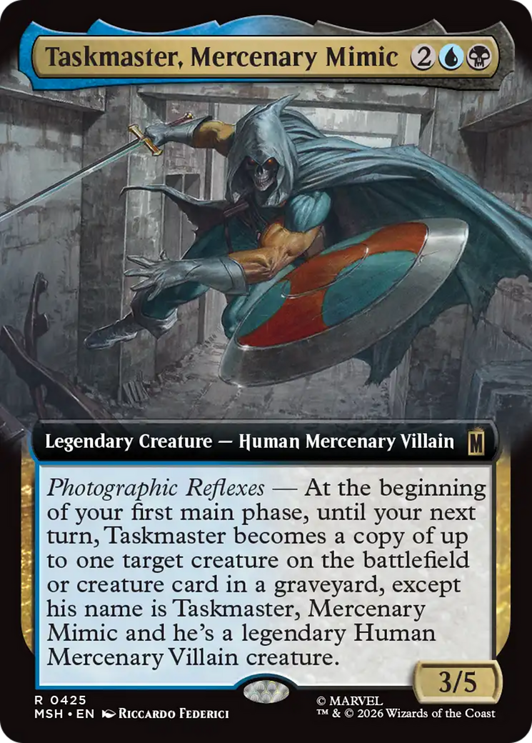 Taskmaster, Mercenary Mimic (Extended Art) [Marvel Super Heroes] | Jack's On Queen