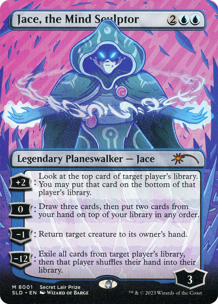 Jace, the Mind Sculptor (Borderless) [Secret Lair Drop Promos] | Jack's On Queen