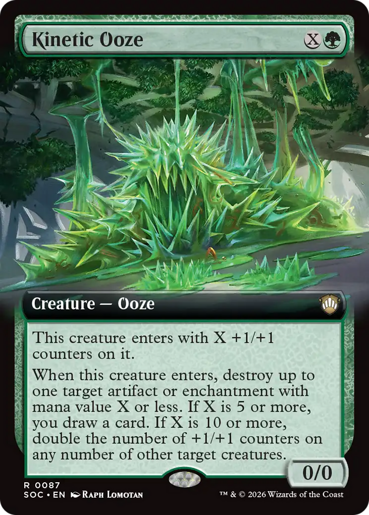 Kinetic Ooze (Extended Art) [Secrets of Strixhaven Commander] | Jack's On Queen