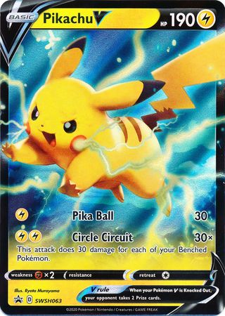 Pikachu V (SWSH063) [Sword & Shield: Black Star Promos] | Jack's On Queen