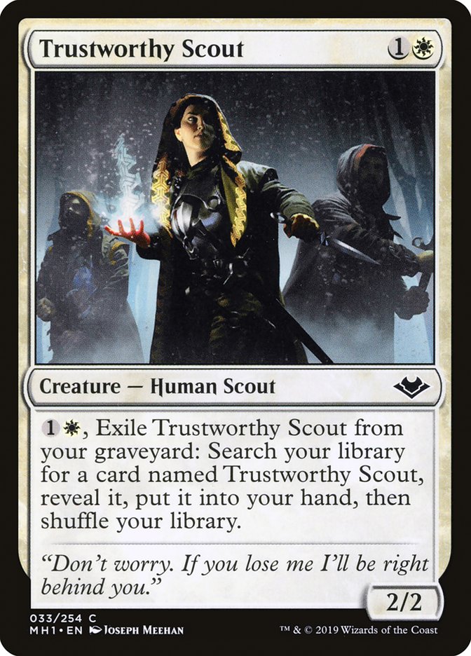 Trustworthy Scout [Modern Horizons] | Jack's On Queen