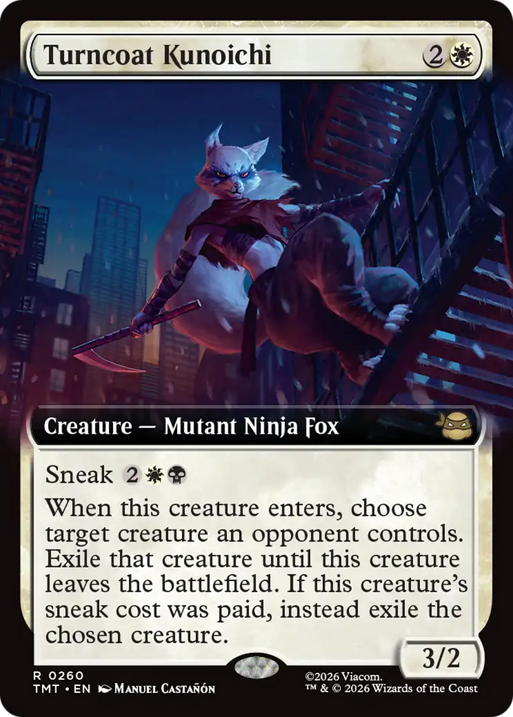 Turncoat Kunoichi (Extended Art) [Teenage Mutant Ninja Turtles] | Jack's On Queen