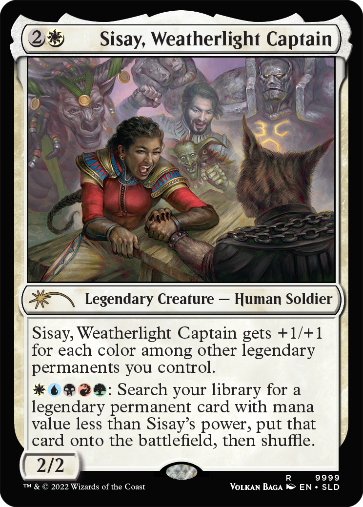 Sisay, Weatherlight Captain [Secret Lair Drop Series] | Jack's On Queen