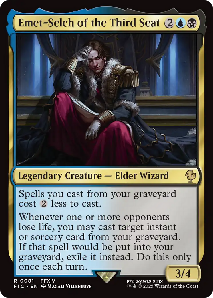 Emet-Selch of the Third Seat [FINAL FANTASY Commander] | Jack's On Queen