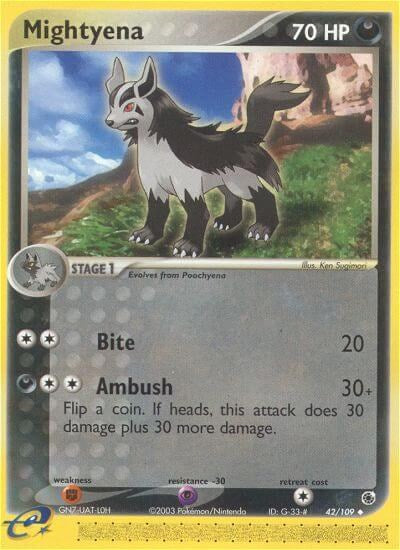 Mightyena (42/109) [EX: Ruby & Sapphire] | Jack's On Queen