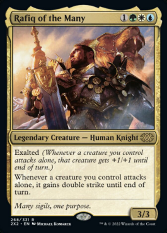 Rafiq of the Many [Double Masters 2022] | Jack's On Queen
