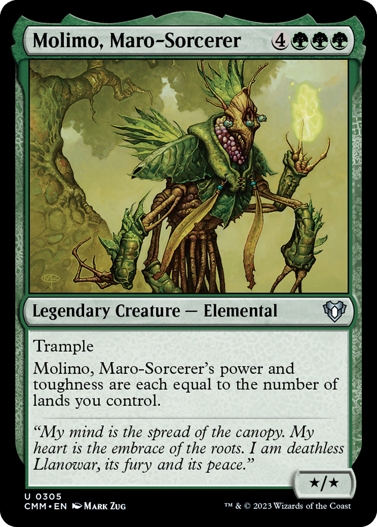 Molimo, Maro-Sorcerer [Commander Masters] | Jack's On Queen
