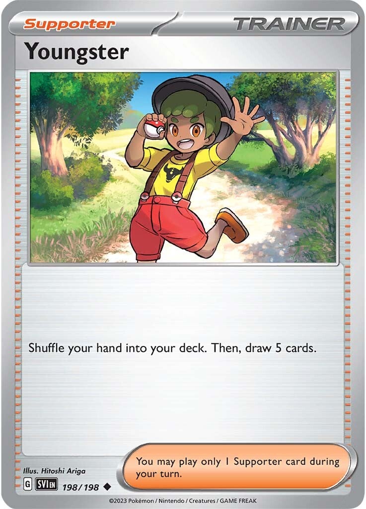 Youngster (198/198) [Scarlet & Violet: Base Set] | Jack's On Queen