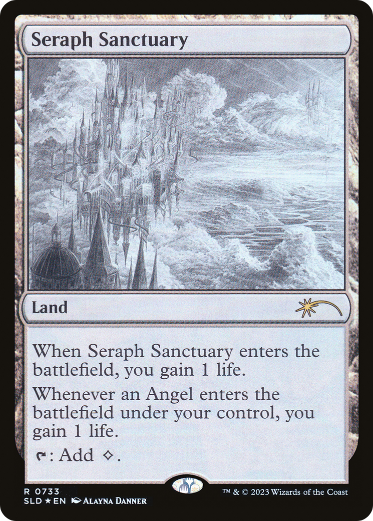 Seraph Sanctuary (Sketch) [Secret Lair Drop Promos] | Jack's On Queen