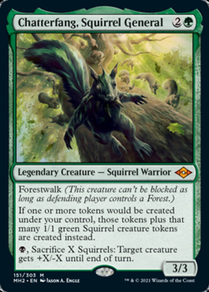 Chatterfang, Squirrel General [Modern Horizons 2] | Jack's On Queen
