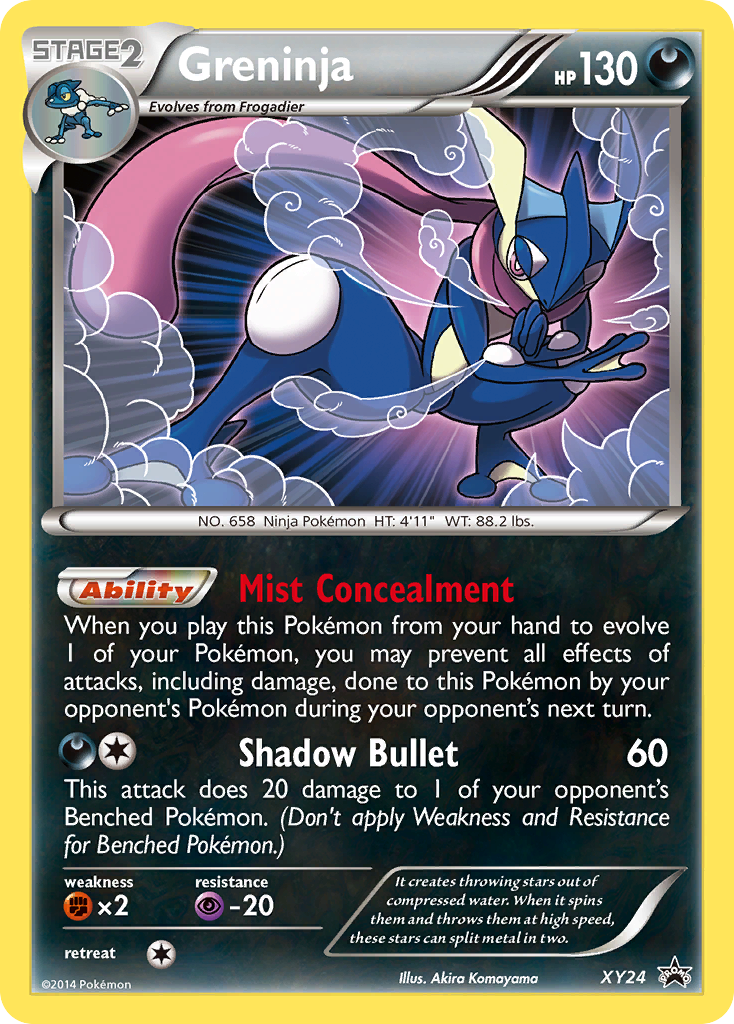 Greninja (XY24) [XY: Black Star Promos] | Jack's On Queen